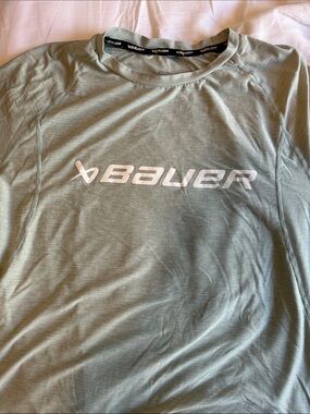 Bauer Sage Green Crewneck Performance Shirt